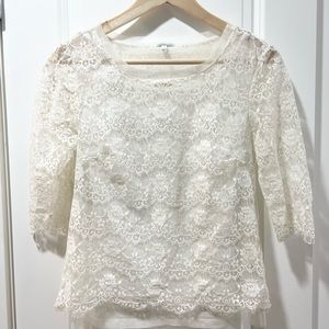 charlotte russe lace top USA